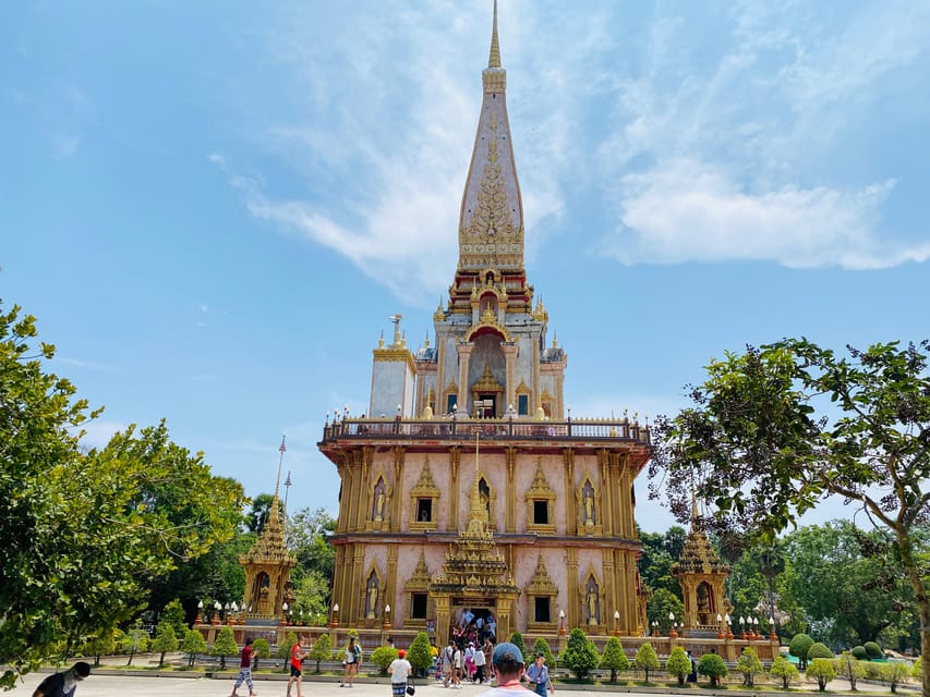 Phuket: Guided Tour of Phuket City with Hotel Transfers - Wat Chalong: temple beauty, plus real-life etiquette