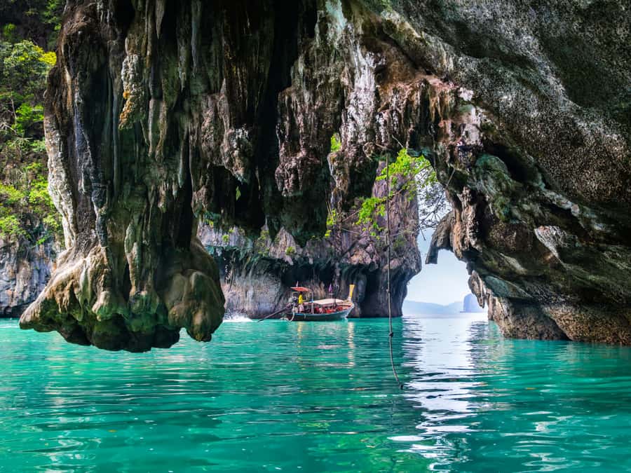 Phuket: Phang Nga Bay Bioluminescent Plankton and Sea Canoes - Panak Island caves: Diamond Cave and Mangrove Cave