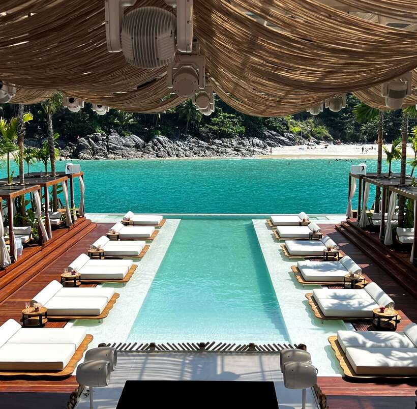 Phuket: YONA Floating Beach Club Day Experience - Getting there: check-in points and the shuttle boat window