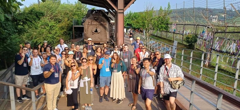 Seoul: DMZ The 3rd Tunnel and Suspension Bridge Tour - Gamak Mountain suspension bridge: battle history plus a workout