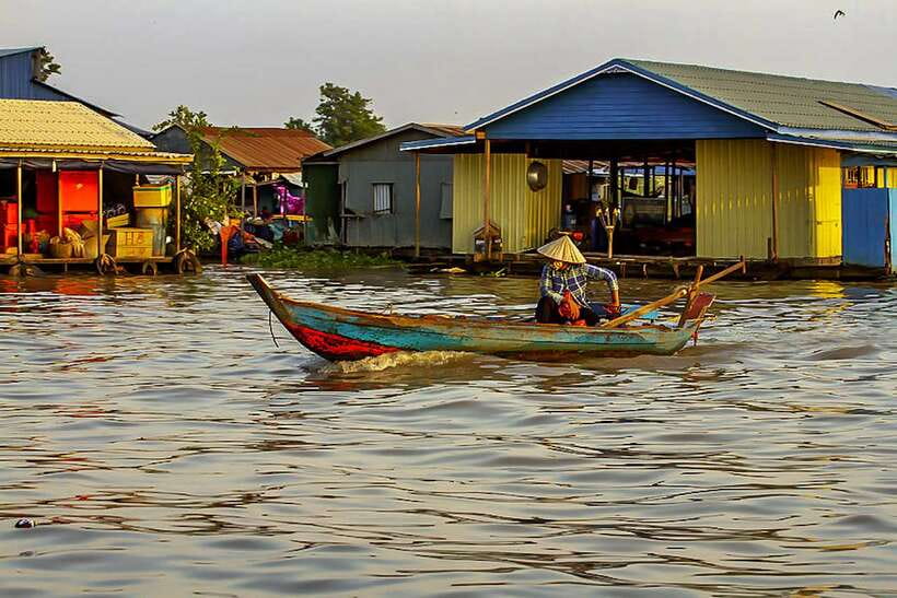 Siem Reap Floating Village Kampong Phluk Sunset with Boat - Tonlé Sap Sunset: The Part You’ll Remember
