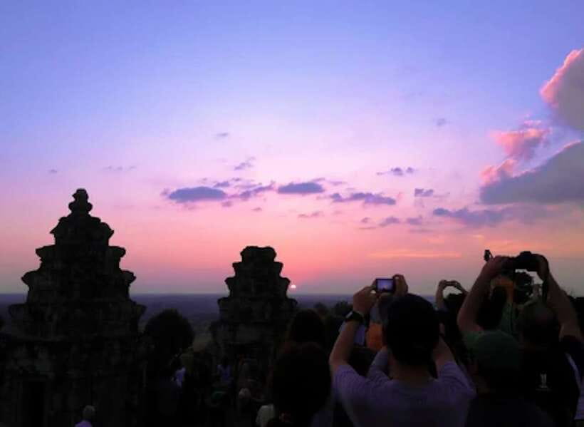 Siem Reap: Full-Day Angkor Wat Guided Tour with Sunset - Ta Prohm: jungle paths, tree roots, and the best photo mood