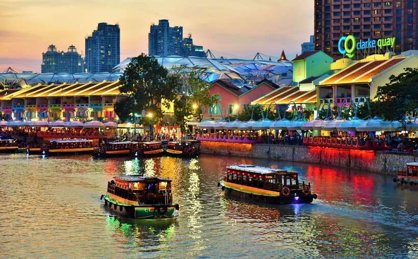 Singapore: Singapore River Cruise - Clarke Quay Jetty: The simple start that sets the tone