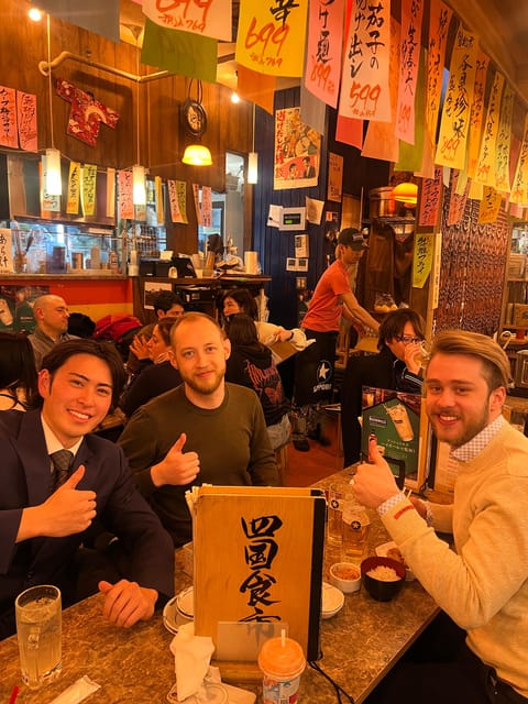 Tokyo: Shinjuku Food Tour (15 Dishes and 4 Eateries) - What 1 stall, 1 izakaya, 1 traditional eatery, and 1 gastrobar teach you