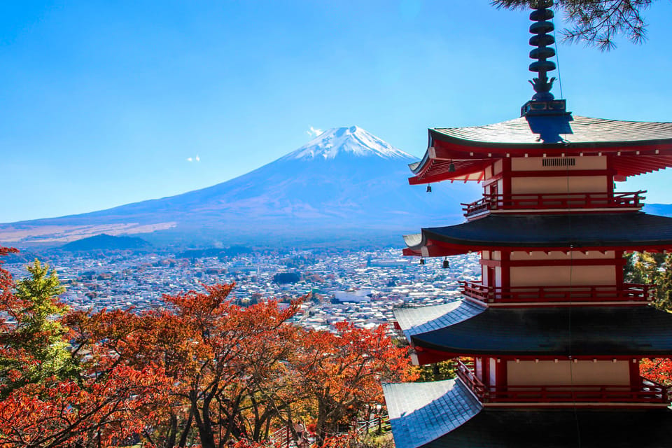 Tokyo:Mt.Fuji,Kawaguchiko Oishi Park,Arakurayama Sengen Park - Oishi Park: The Flower Road for Long Fuji Panoramas