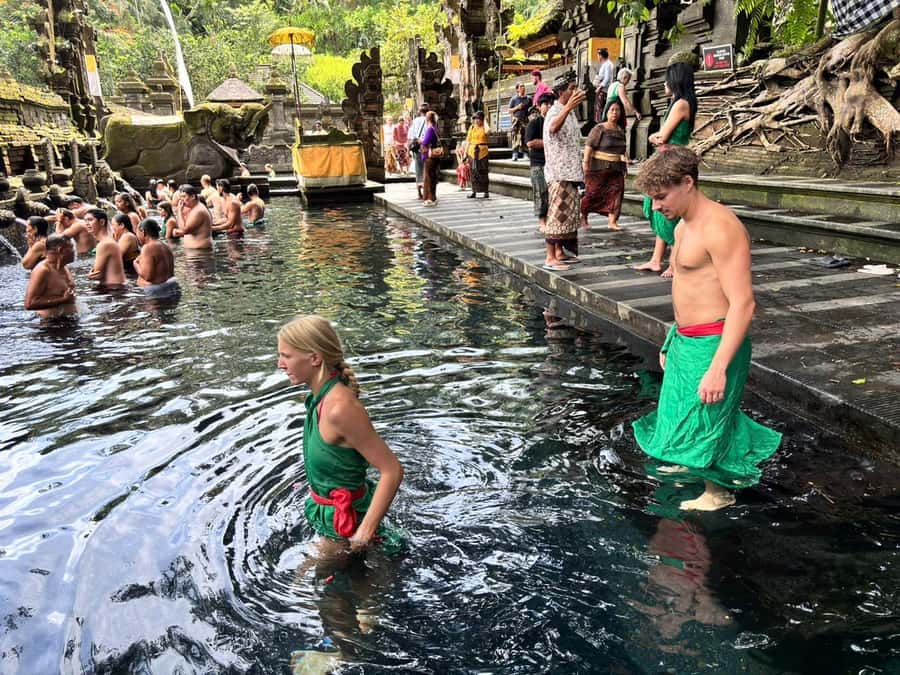 Ubud: Waterfalls, Water Temple & Rice Terraces Private Tour - Tirta Empul: the sacred water temple rules you should know
